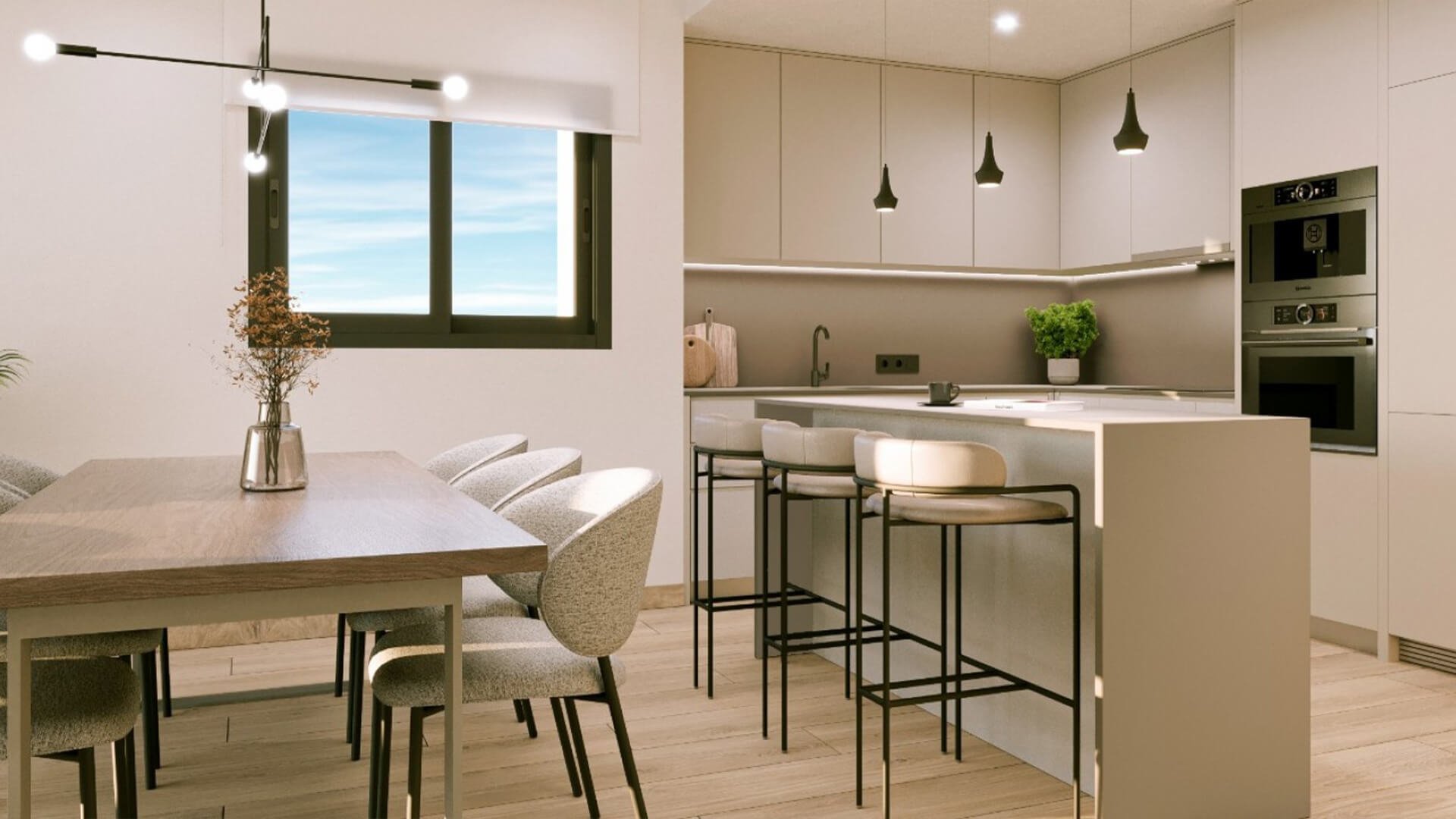 Appartamento in Sunset Village, Torrevieja, Alicante, Spagna 2 camere da letto, 83 mq. N° 155223