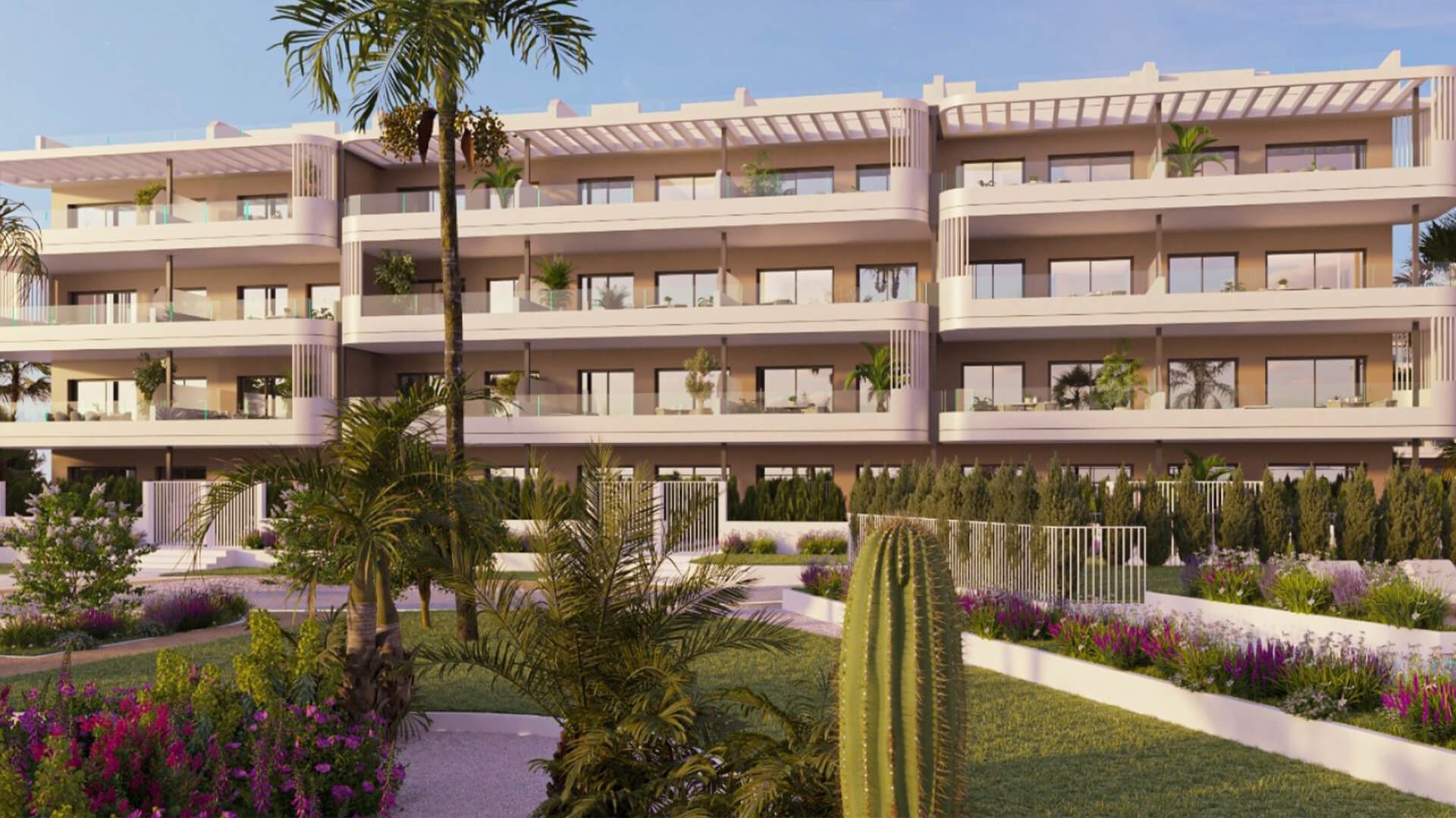 Appartamento in Sunset Village, Torrevieja, Alicante, Spagna 2 camere da letto, 83 mq. N° 155223