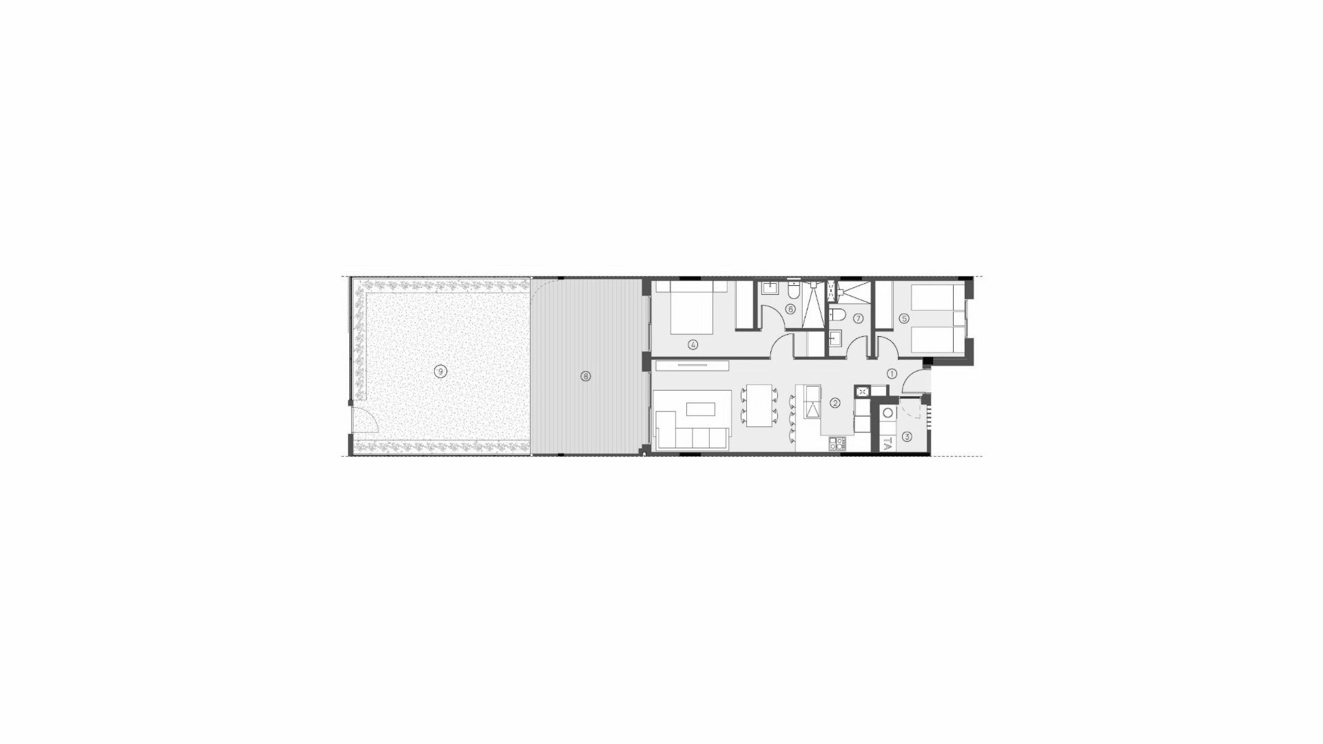 Appartamento in Sunset Village, Torrevieja, Alicante, Spagna 2 camere da letto, 123 mq. N° 155224