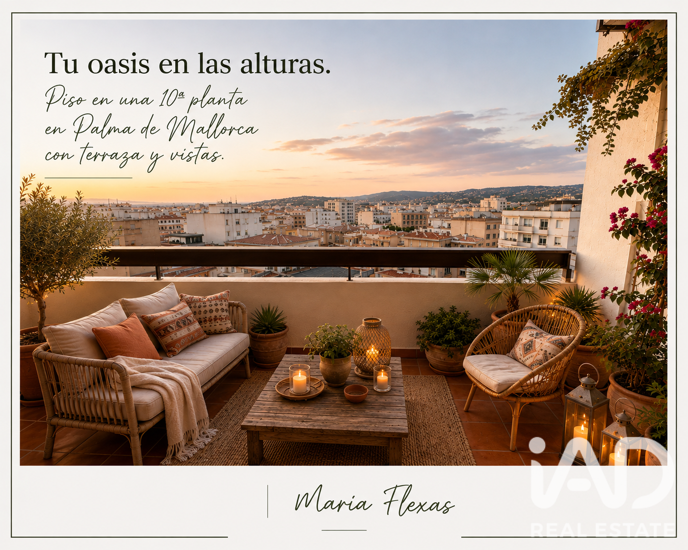 Wohnung in Palma de Majorca, Mallorca, Spanien 3 Schlafzimmer, 90 m2 Nr. 196585
