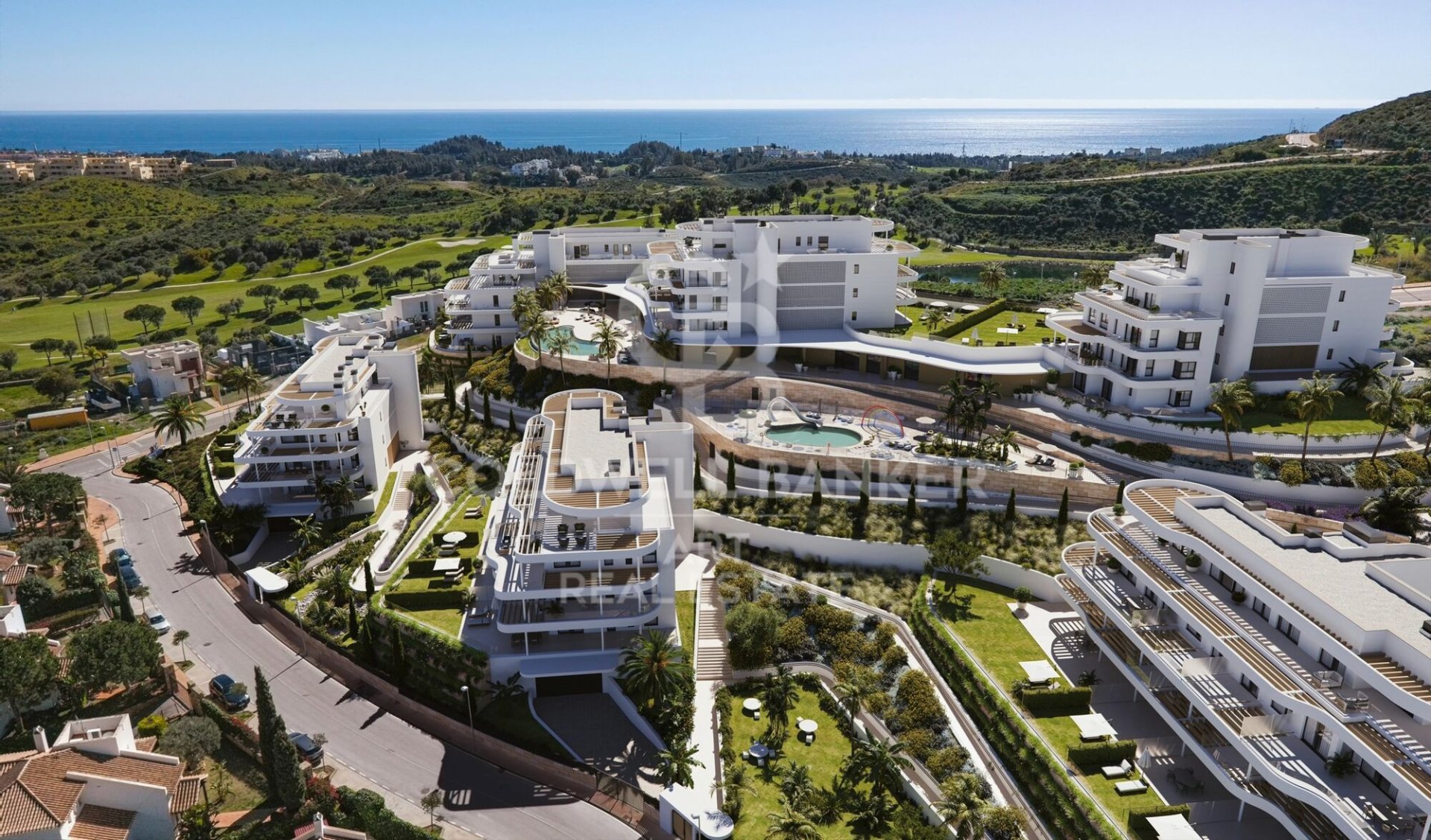 Wohnung in Mijas, Malaga, Spanien 2 Schlafzimmer, 128 m2 Nr. 158017