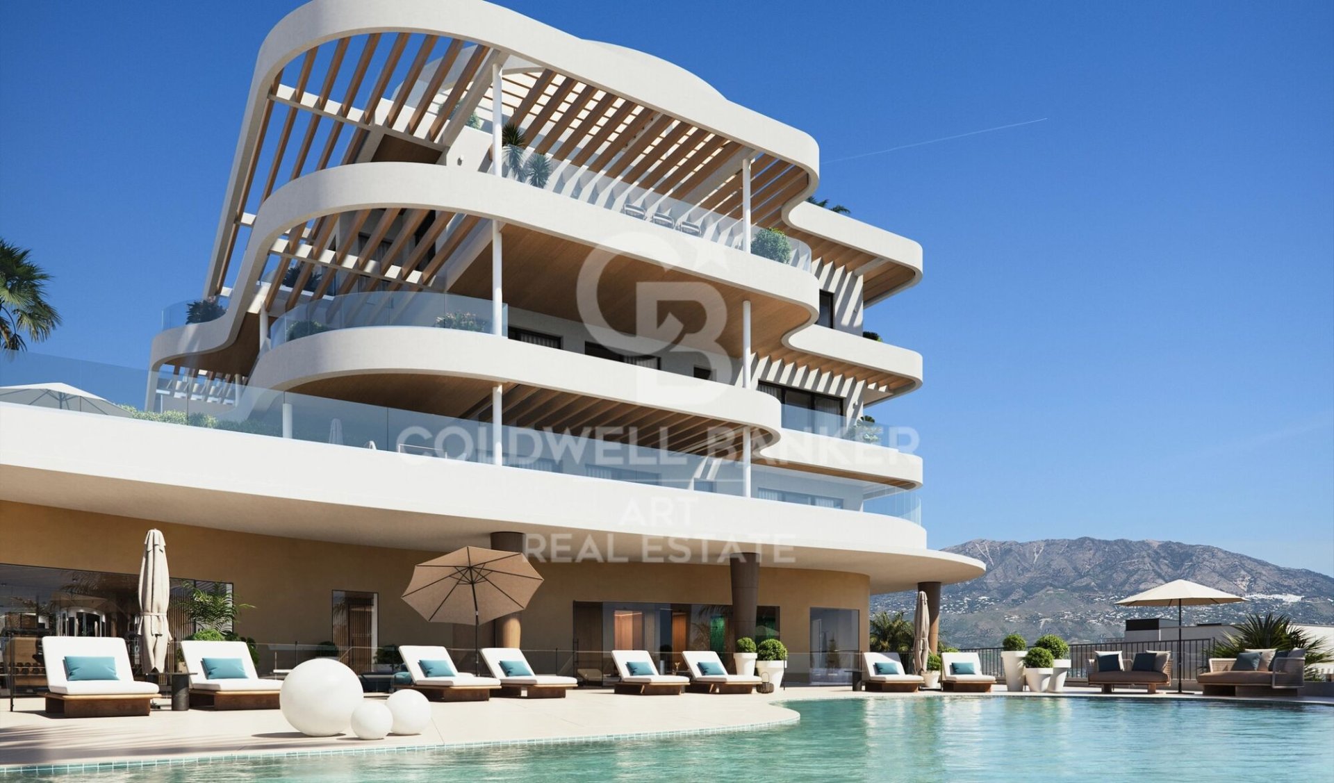 Wohnung in Mijas, Malaga, Spanien 2 Schlafzimmer, 128 m2 Nr. 158017