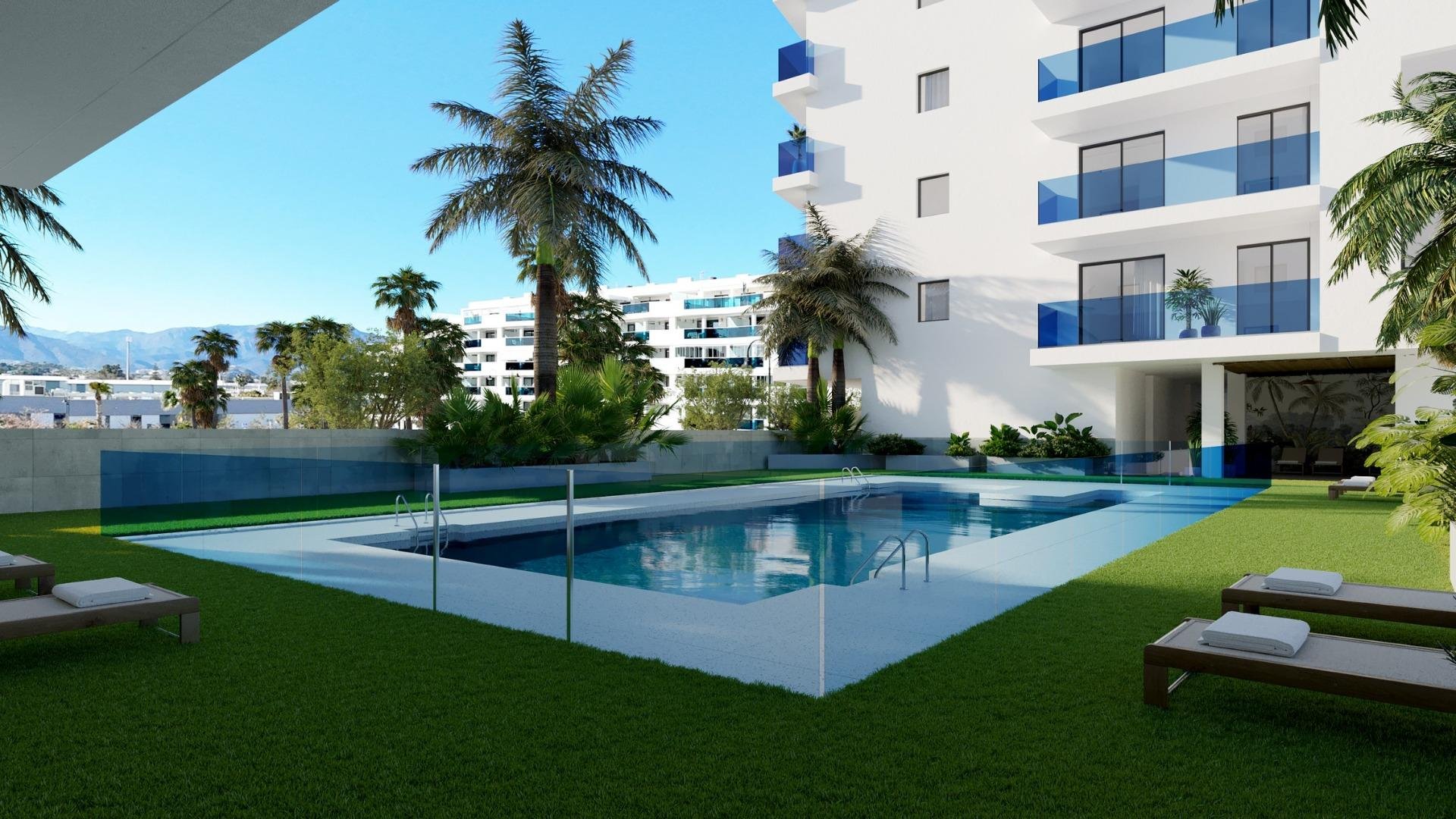 Huoneisto Mijas, Malaga, Espanja 1 makuuhuone, 54 m2 No. 179260