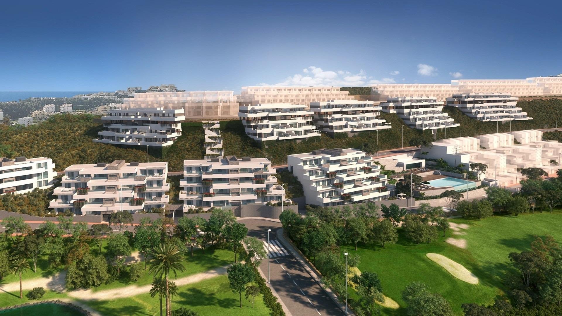 Penthouse w Mijas, Malaga, Hiszpania 1 sypialnia, 80 mkw. nr 179261