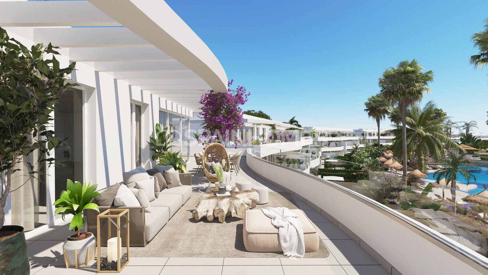 Apartment in San Roque, Cadiz, Spain 3 bedrooms, 113 sq.m. No. 196365
