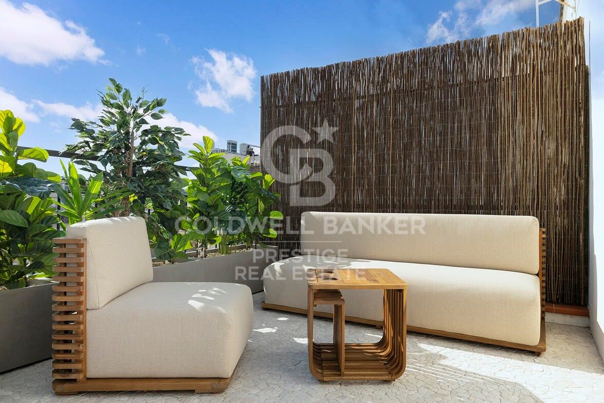 Kattohuoneisto Barcelona, Espanja 3 makuuhuonetta, 150 m2 No. 159455