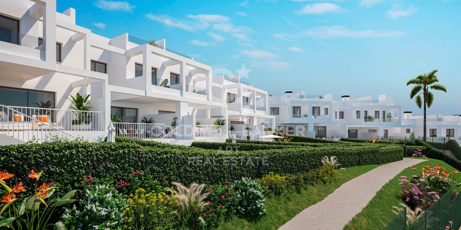 Māja Manilva, Malaga, Spānijā 3 istabas, 127 m2 Nr. 159458