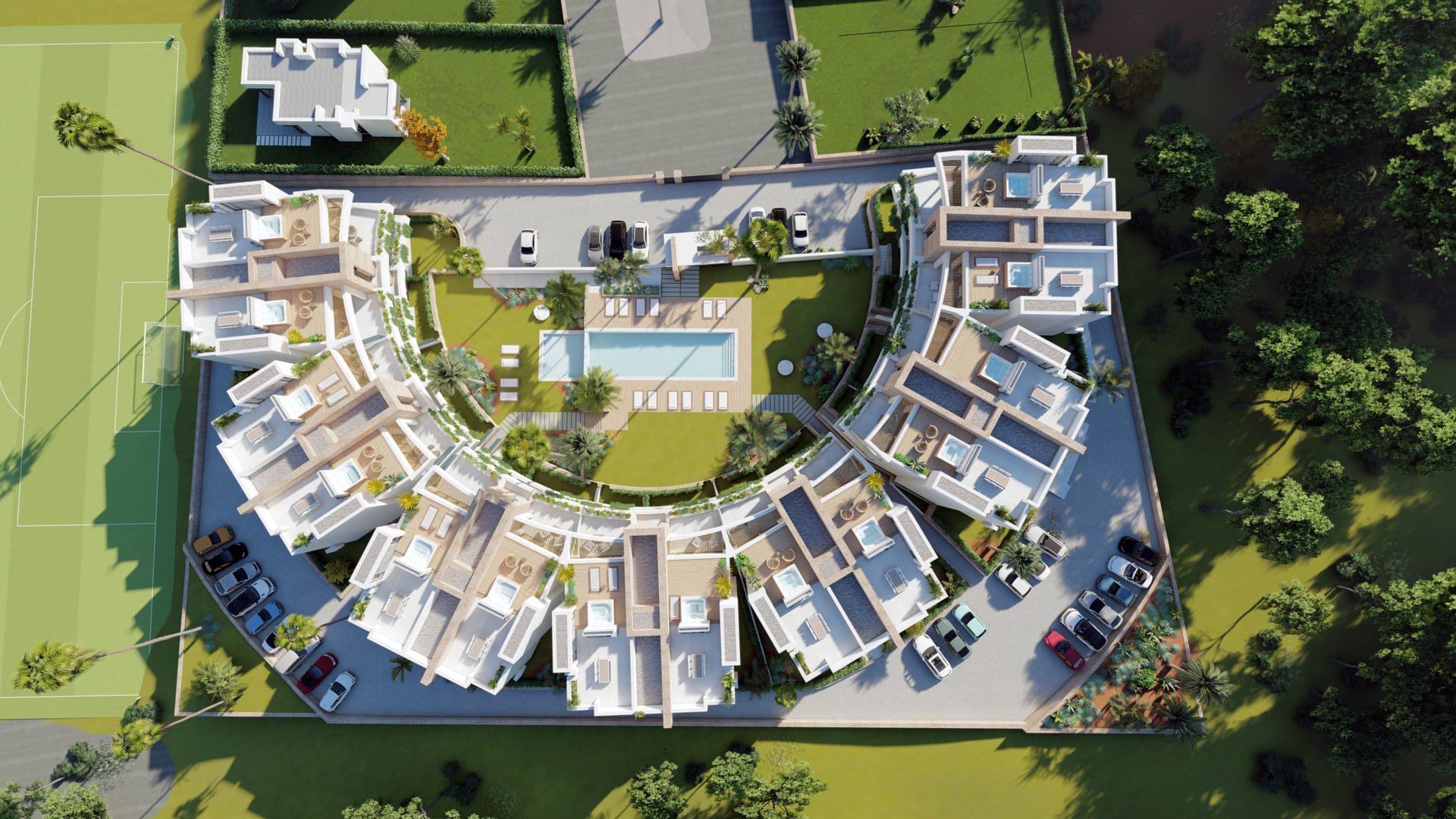 Penthouse w Cartagena, Murcia, Hiszpania 3 sypialnie,  nr 173940