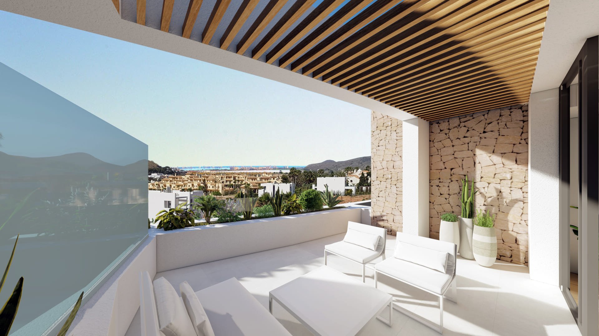 Penthouse w Cartagena, Murcia, Hiszpania 3 sypialnie,  nr 173940