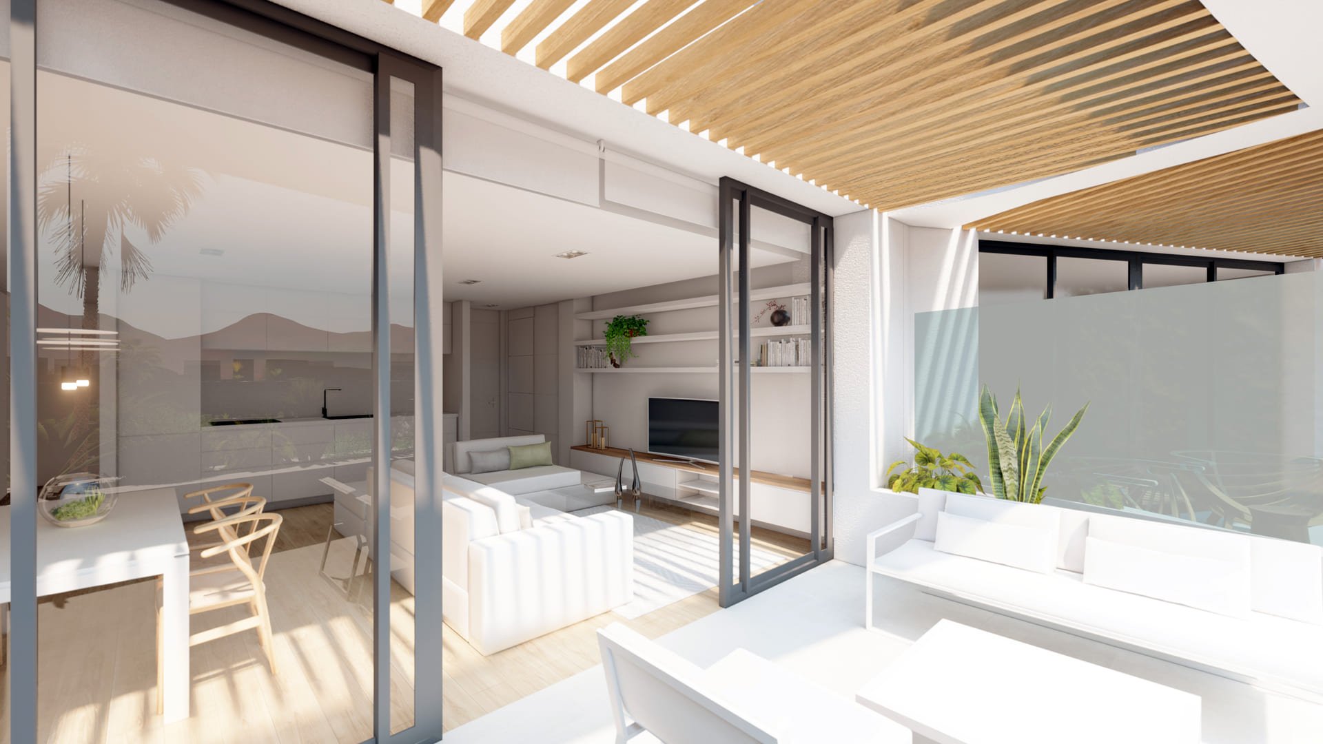 Penthouse w Cartagena, Murcia, Hiszpania 3 sypialnie,  nr 173940