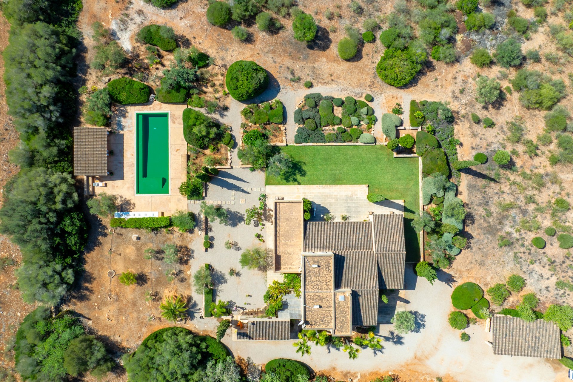 Finca i Ses Salines, Mallorca, Spanien 5 sovrum, 489 kvm. Nr. 137535