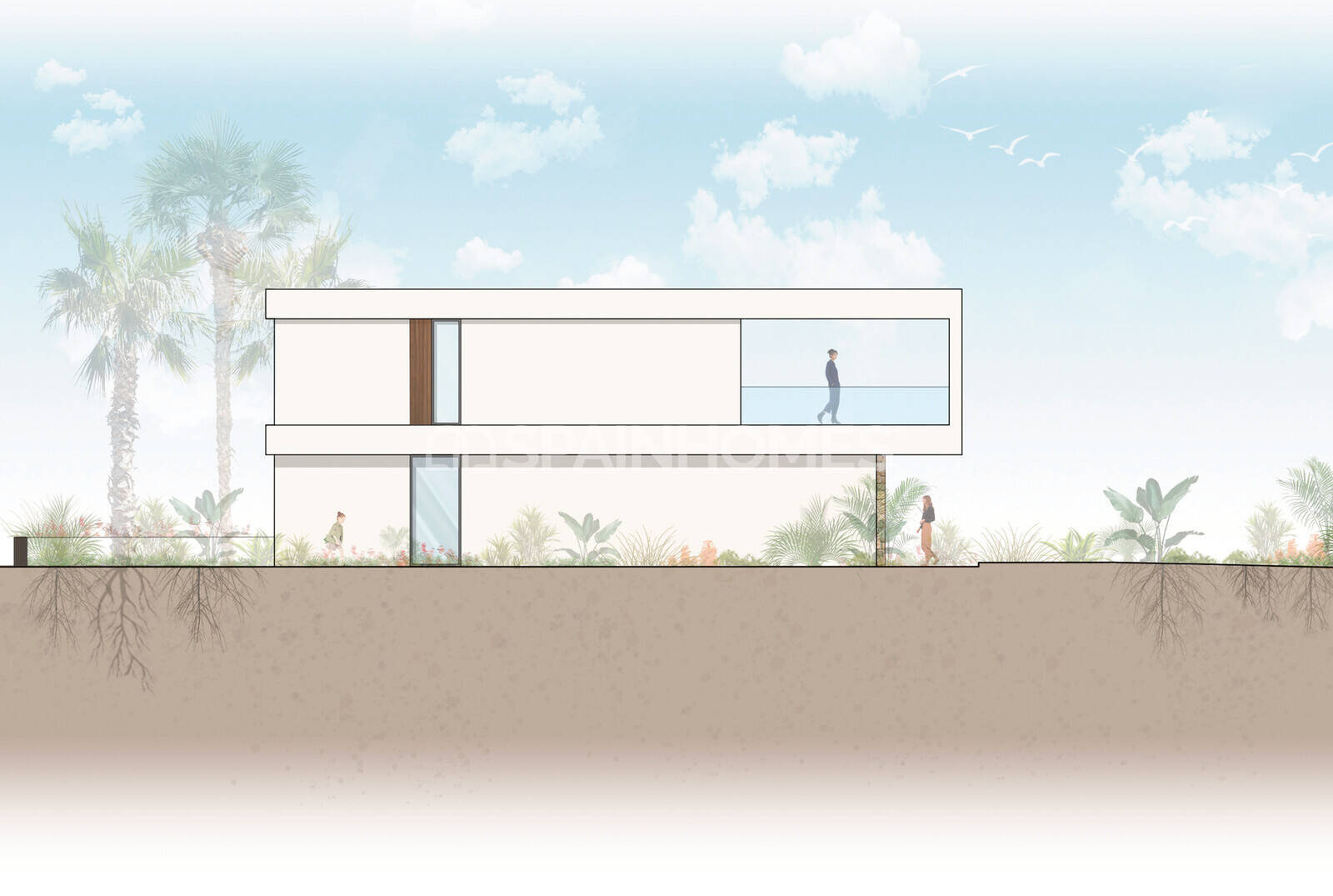Huvila Monforte del Cid, Alicante, Espanja 4 makuuhuonetta, 566 m2 No. 190540
