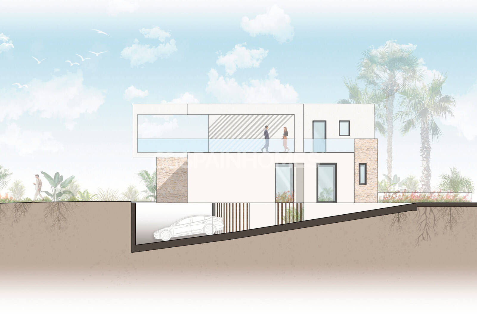 Huvila Monforte del Cid, Alicante, Espanja 4 makuuhuonetta, 566 m2 No. 190540