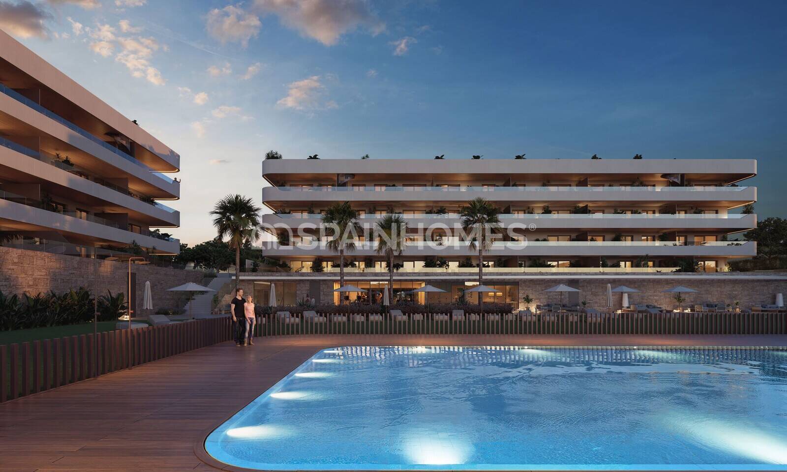 Apartamento en Fuengirola, Málaga, España 3 dormitorios, 79 m2 No. 190545