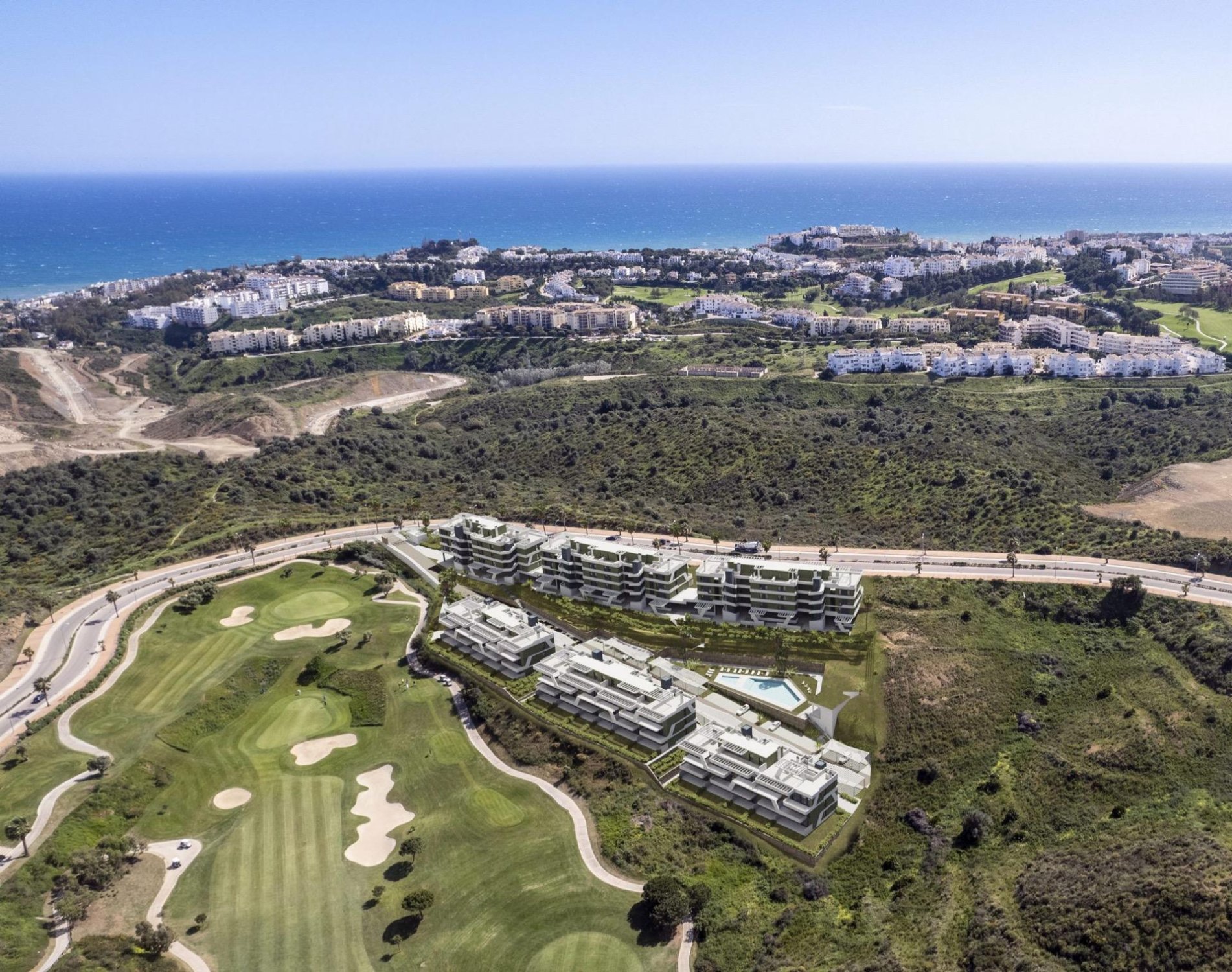 Apartament w Mijas, Malaga, Hiszpania 2 sypialnie, 86 mkw. nr 133600