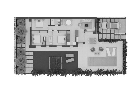 Layout 3 bedrooms, 107.79 sq.m. in La Pinada Nature Resort, Finestrat, Spain №147285