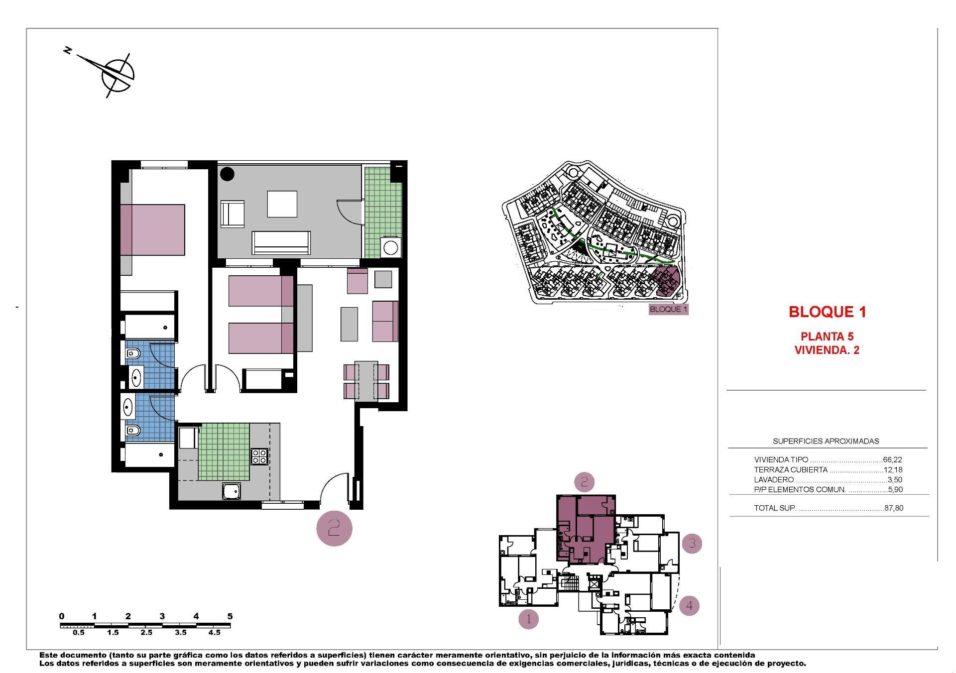 Apartment in Mil Palmeras, Alicante, Spain 2 bedrooms, 87 sq.m. No. 141963