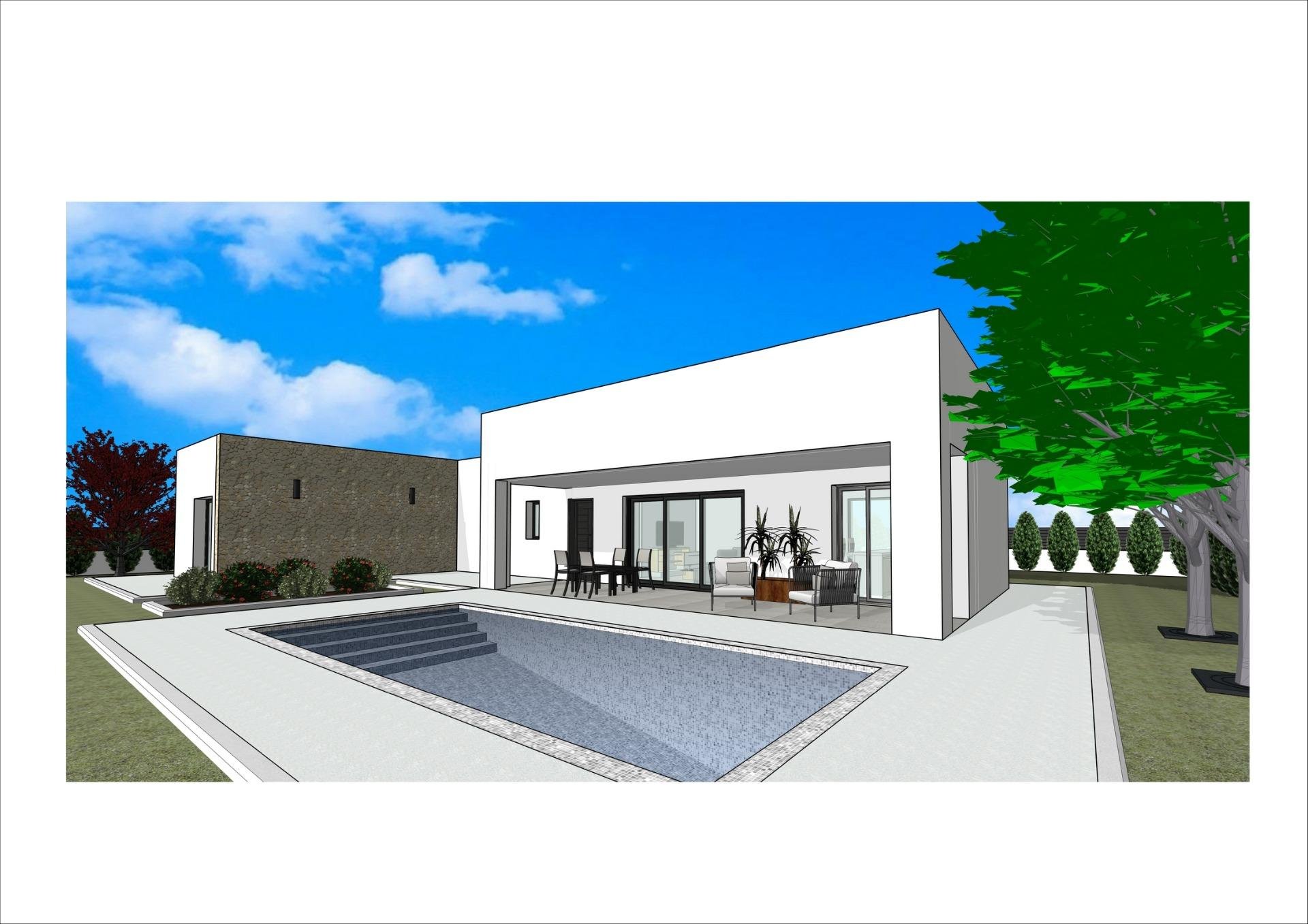 Villa Pinoso, Alicante, Spānijā 2 istabas, 123 m2 Nr. 103338