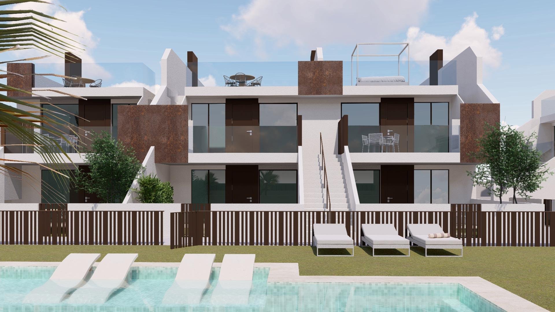 Bungalow in Pilar de la Horadada, Alicante, Spain 2 bedrooms, 74 sq.m. No. 103366