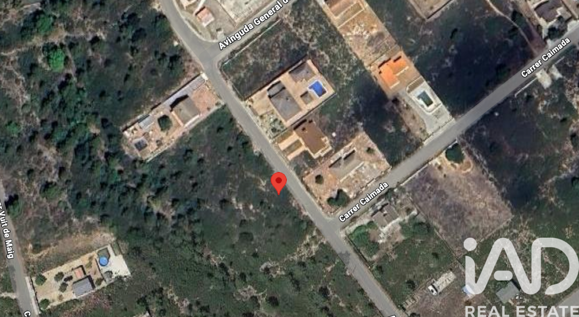 Tomt i Tarragona, Spanien 1000 kvm. Nr. 185151