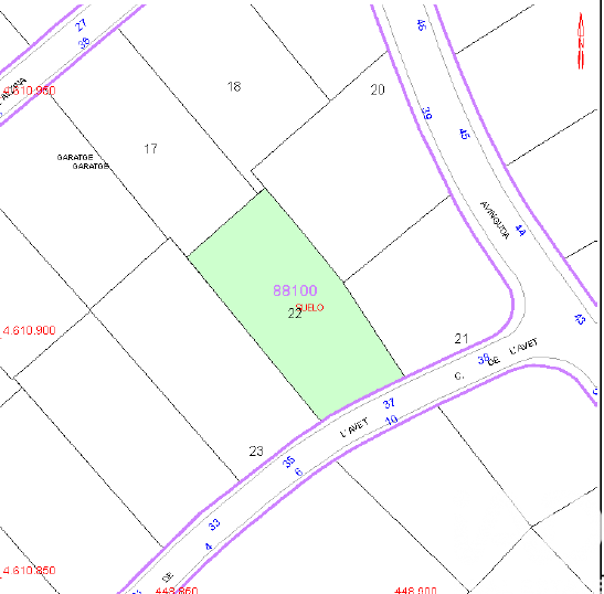 Land in Sant Antoni de Vilamajor, Barcelona, Spanien 994 m2 Nr. 185152