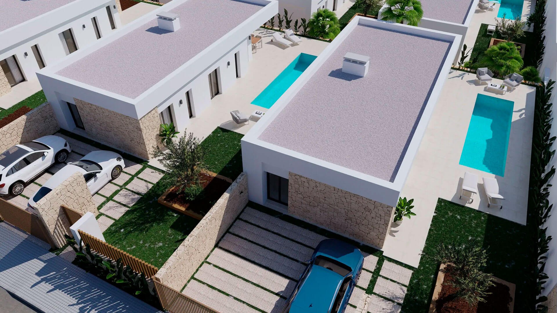 Вилла в La Pinada Nature Resort, Финестрат, Аликанте, Испания 3 спальни, 107.79м2 №147286
