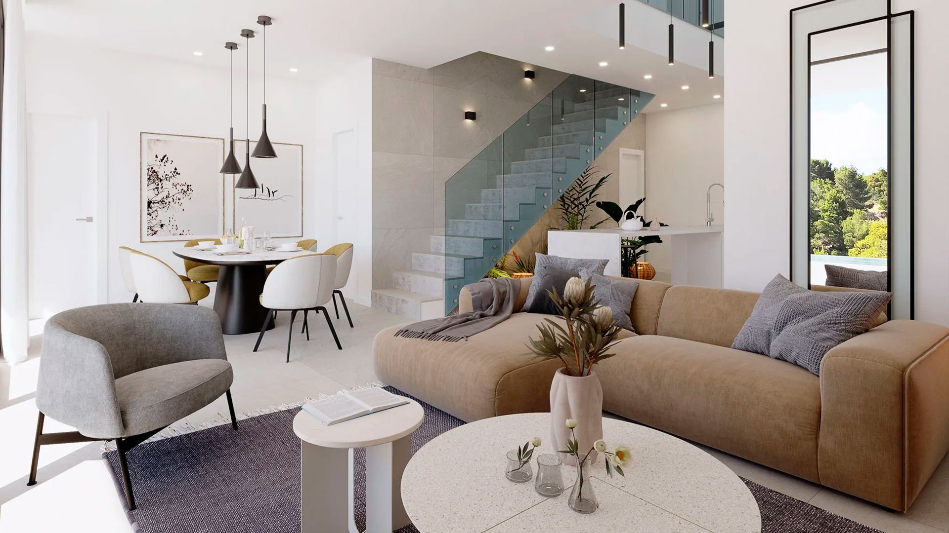 Вилла в La Pinada Nature Resort, Финестрат, Аликанте, Испания 3 спальни, 178.41м2 №147290