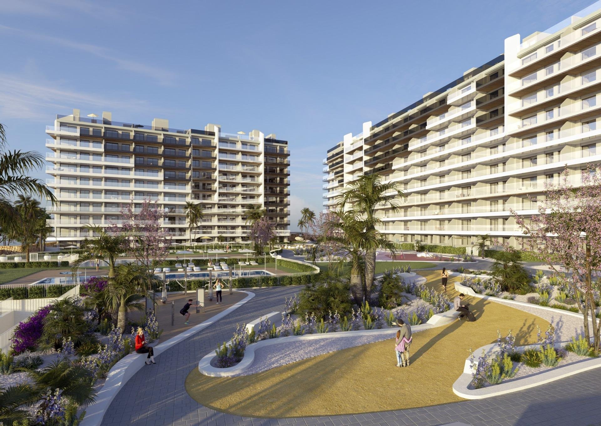 Wohnung in Punta Prima, Alicante, Spanien 2 Schlafzimmer, 91 m2 Nr. 152001