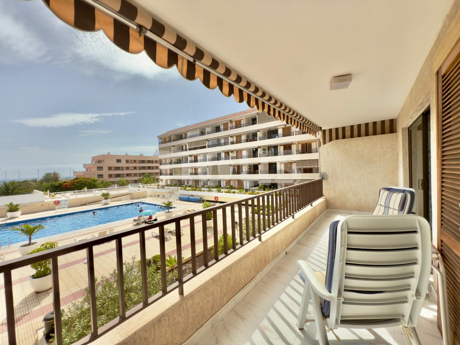 Apartment à Los Cristianos, Tenerife, Espagne 1 chambre, 47 m2 No. 141404