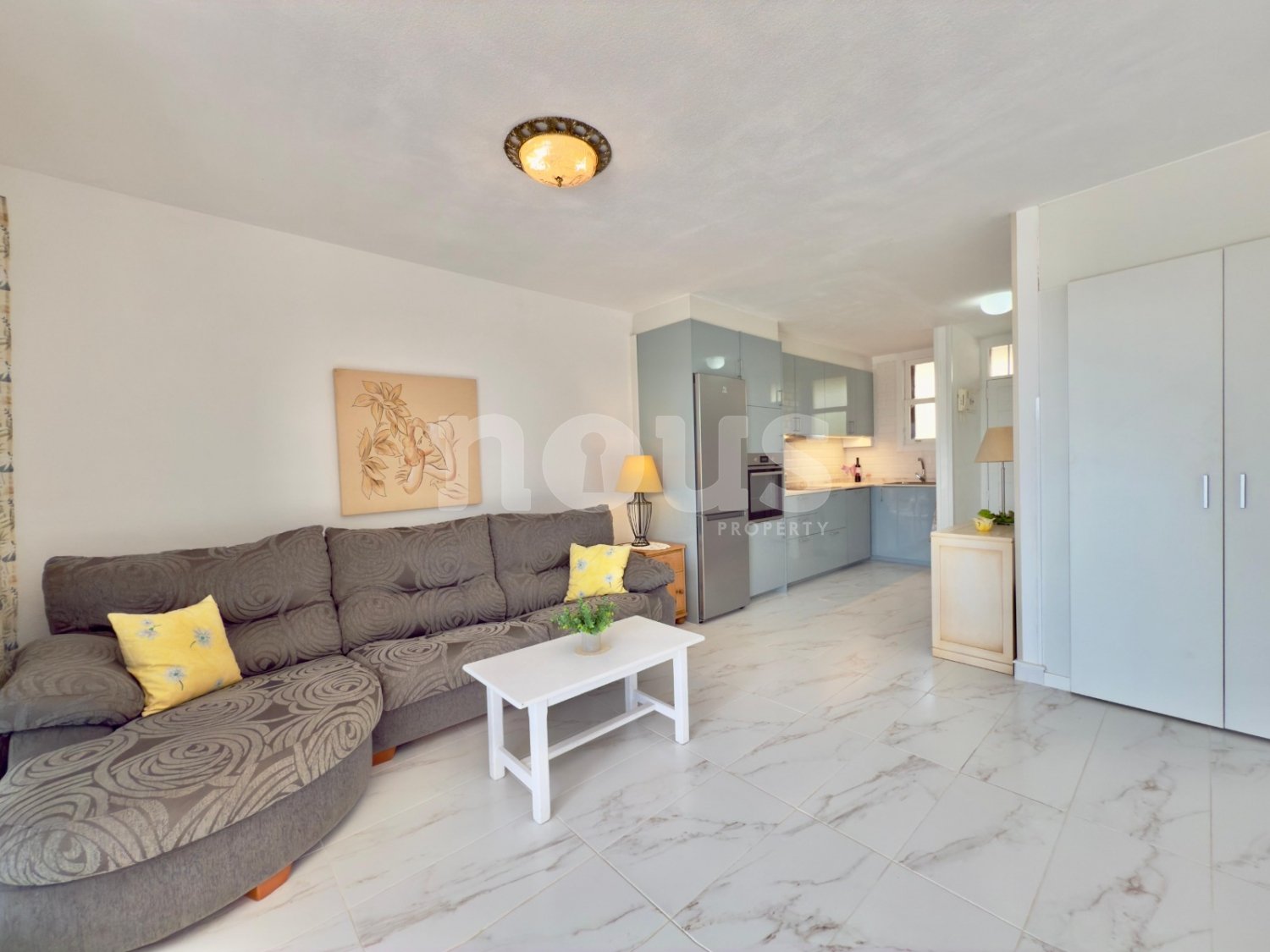 Apartment à Los Cristianos, Tenerife, Espagne 1 chambre, 47 m2 No. 141404