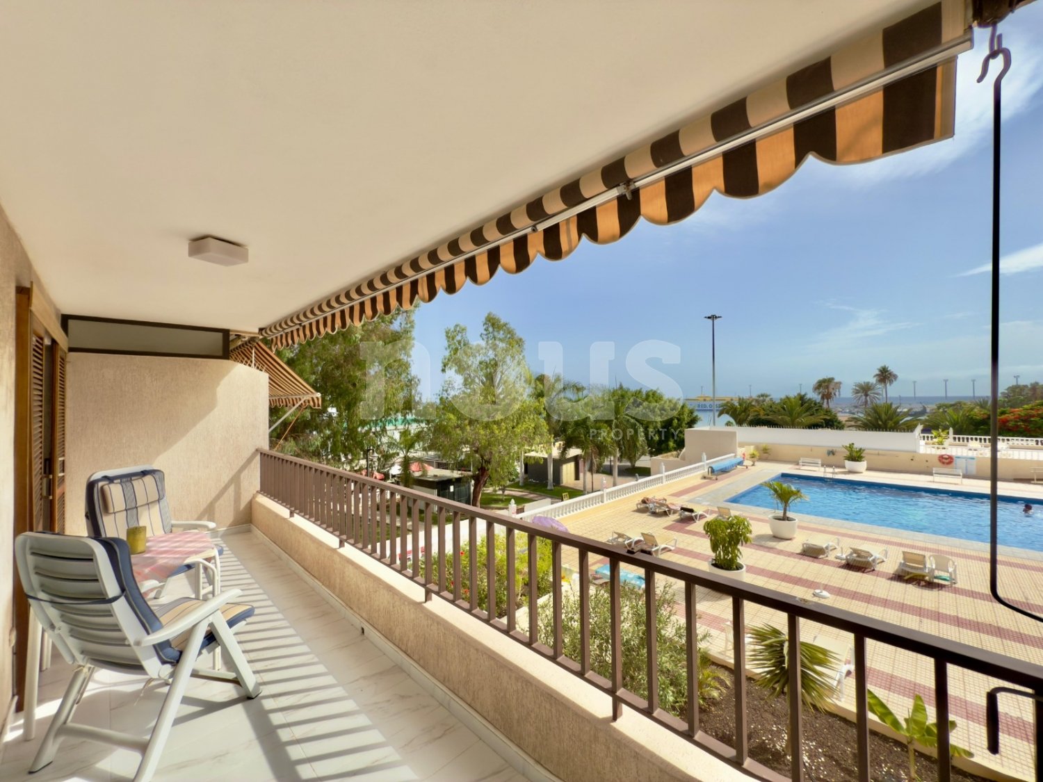 Apartment à Los Cristianos, Tenerife, Espagne 1 chambre, 47 m2 No. 141404