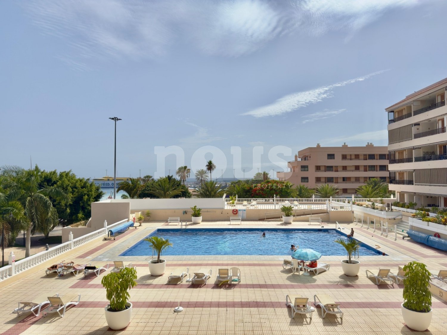 Apartment à Los Cristianos, Tenerife, Espagne 1 chambre, 47 m2 No. 141404