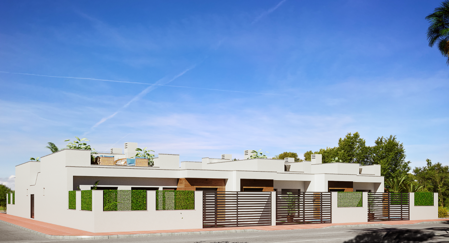 Villa in Dolores De Pacheco, Murcia, Spain 3 bedrooms, 90 sq.m. No. 80983