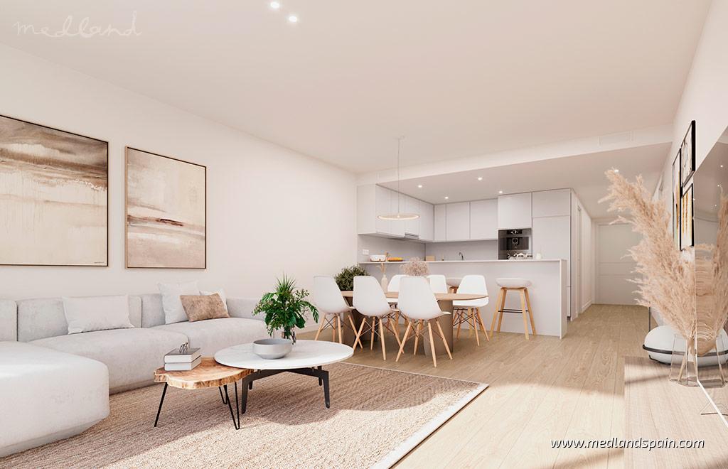 Dzīvoklis La Manga del Mar Menor, Murcia, Spānijā 3 istabas, 102 m2 Nr. 196864