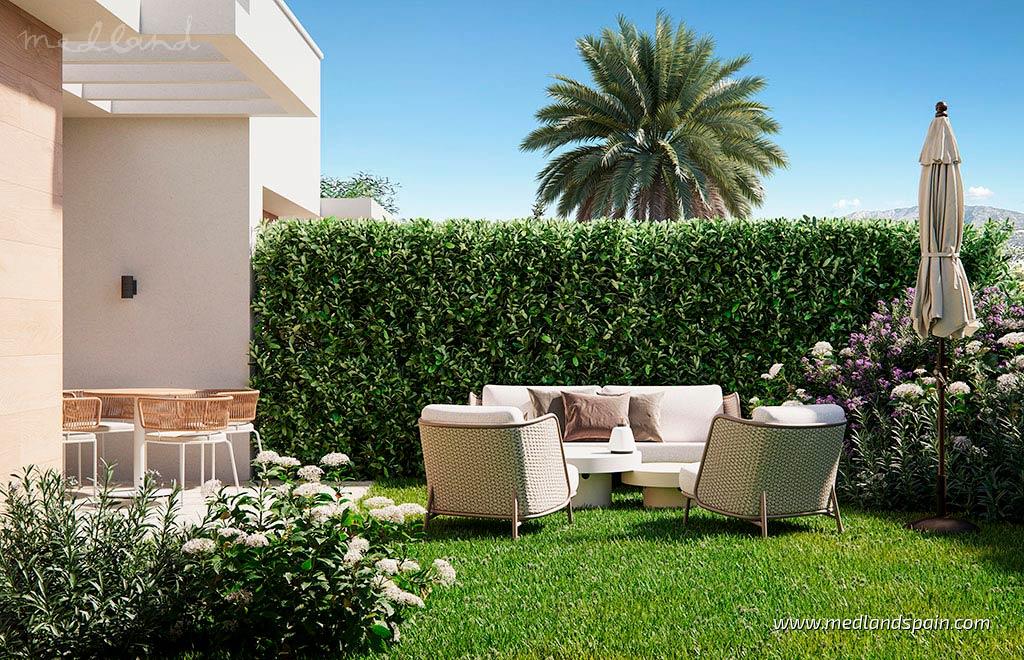 Townhouse in Mijas Costa, Malaga, Spain 2 bedrooms, 83 sq.m. No. 196868