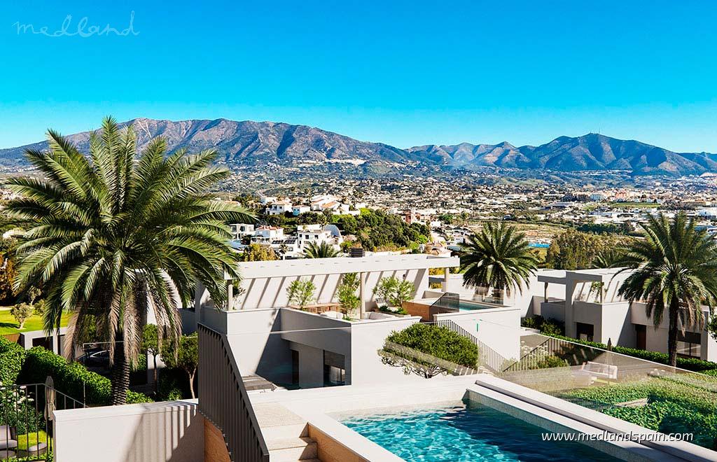 Townhouse in Mijas Costa, Malaga, Spain 2 bedrooms, 83 sq.m. No. 196868