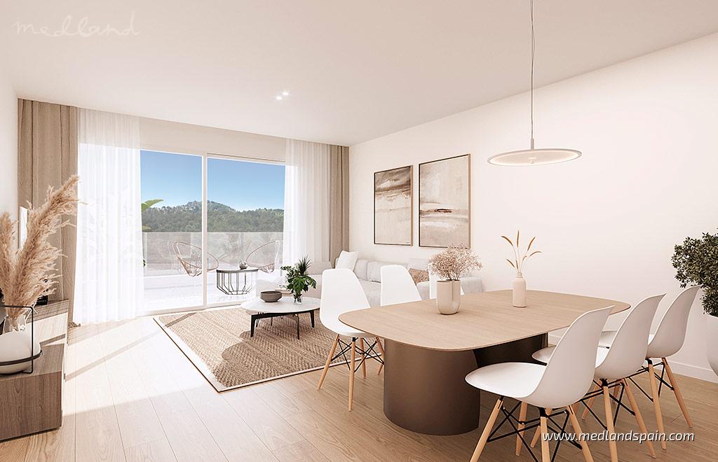 Dzīvoklis La Manga del Mar Menor, Murcia, Spānijā 3 istabas, 117 m2 Nr. 196865