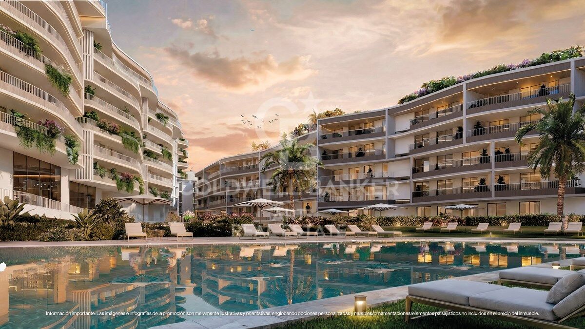 Lägenhet i Torremolinos, Malaga, Spanien 1 sovrum, 56 kvm. Nr. 178515