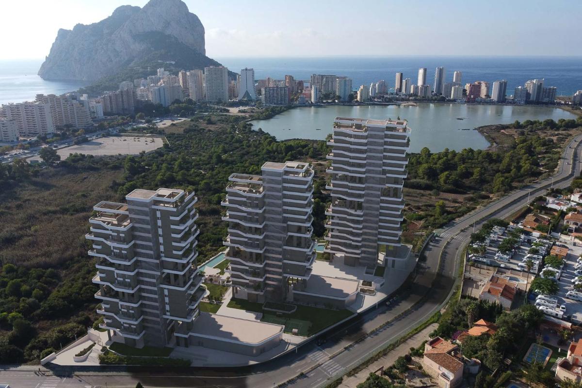 Lägenhet i Calpe, Alicante, Spanien 3 sovrum, 318 kvm. Nr. 149001
