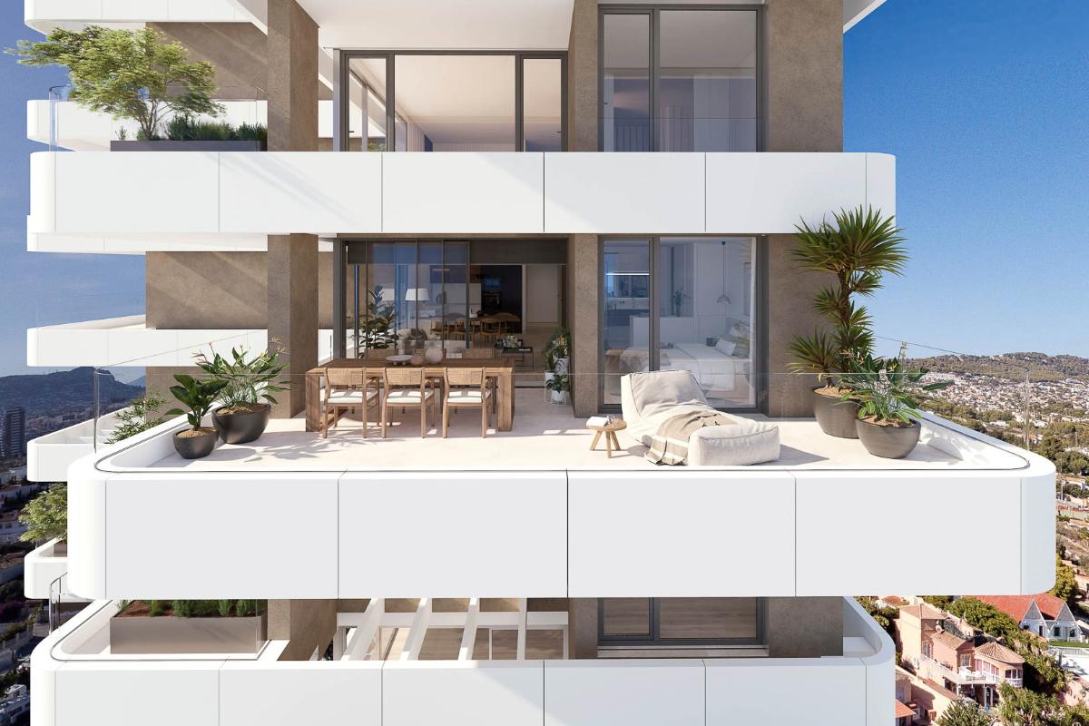 Lägenhet i Calpe, Alicante, Spanien 3 sovrum, 318 kvm. Nr. 149001