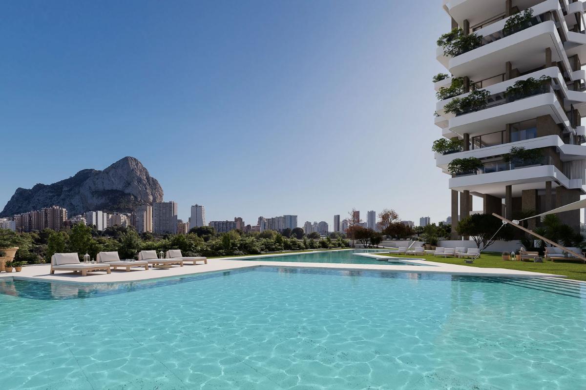 Lägenhet i Calpe, Alicante, Spanien 3 sovrum, 318 kvm. Nr. 149001