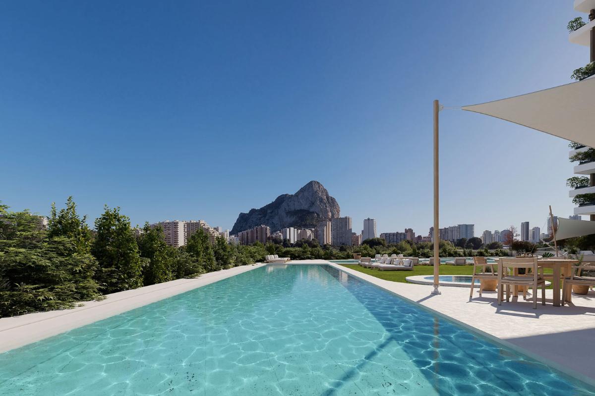 Lägenhet i Calpe, Alicante, Spanien 3 sovrum, 318 kvm. Nr. 149001