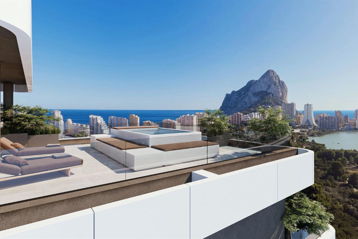 Lägenhet i Calpe, Alicante, Spanien 3 sovrum, 318 kvm. Nr. 149001