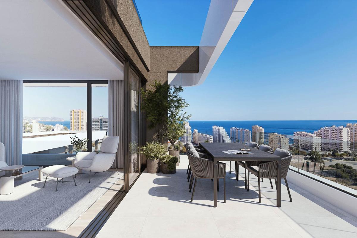 Lägenhet i Calpe, Alicante, Spanien 3 sovrum, 318 kvm. Nr. 149001