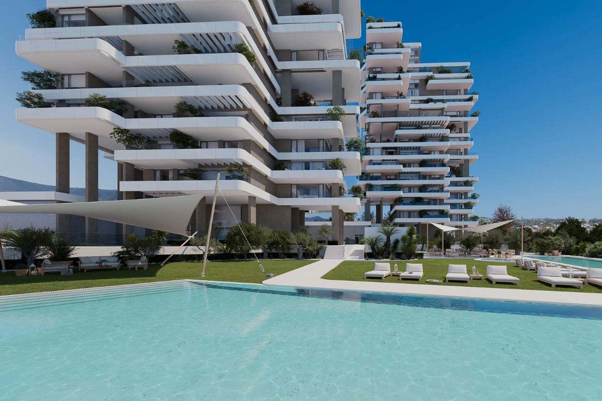 Lägenhet i Calpe, Alicante, Spanien 3 sovrum, 318 kvm. Nr. 149001