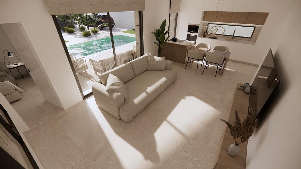 Villa a Torrevieja, Alicante, Spagna 3 camere da letto, 106 mq. N° 195531