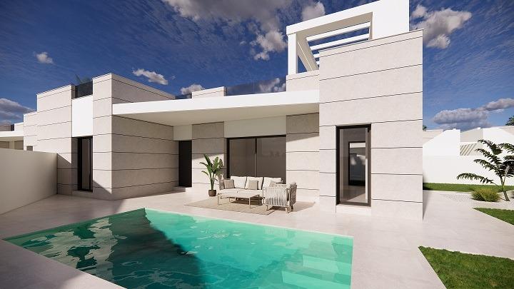 Villa a Torrevieja, Alicante, Spagna 3 camere da letto, 106 mq. N° 195531