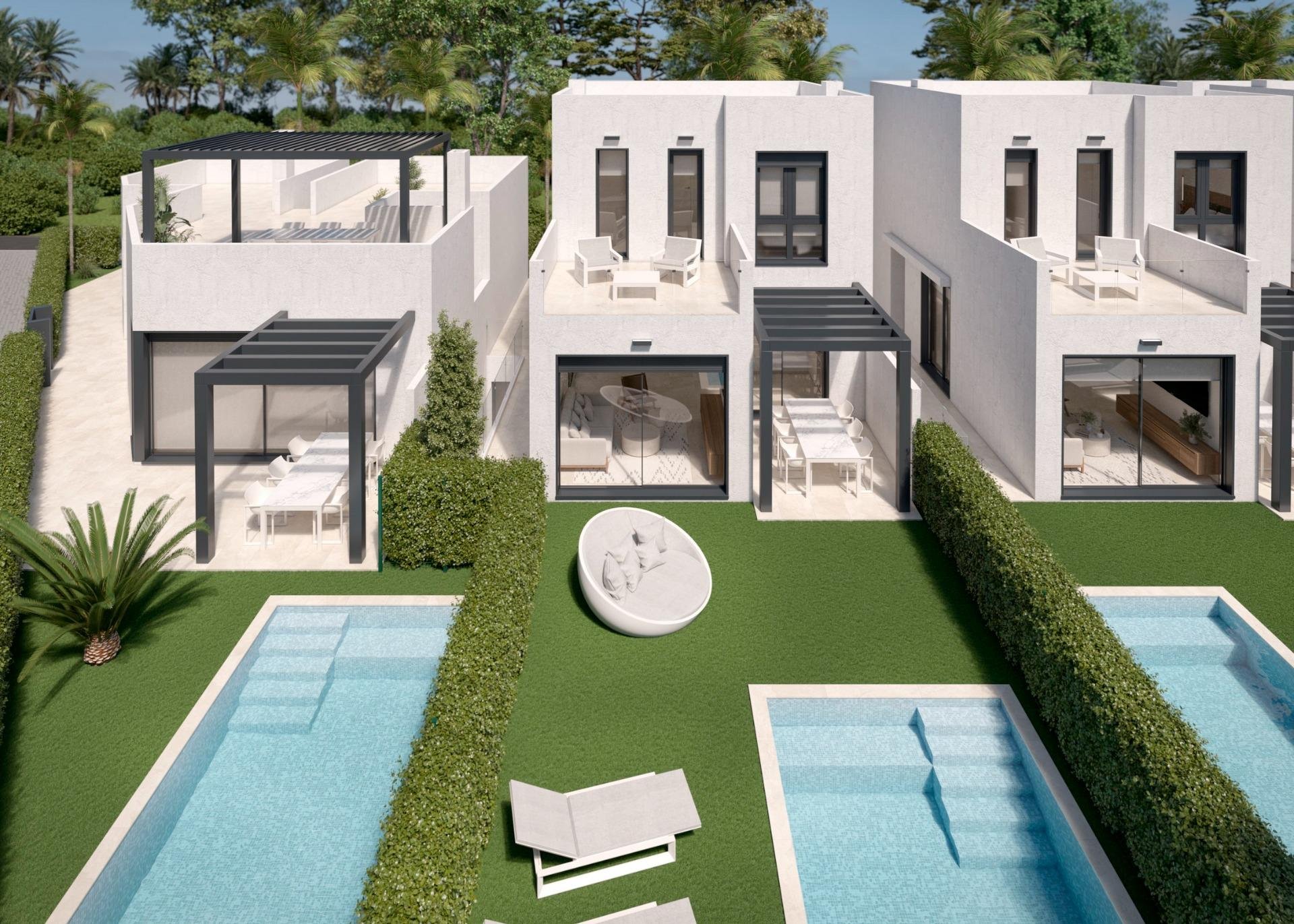 Huvila Torre-Pacheco, Murcia, Espanja 3 makuuhuonetta, 213 m2 No. 195527