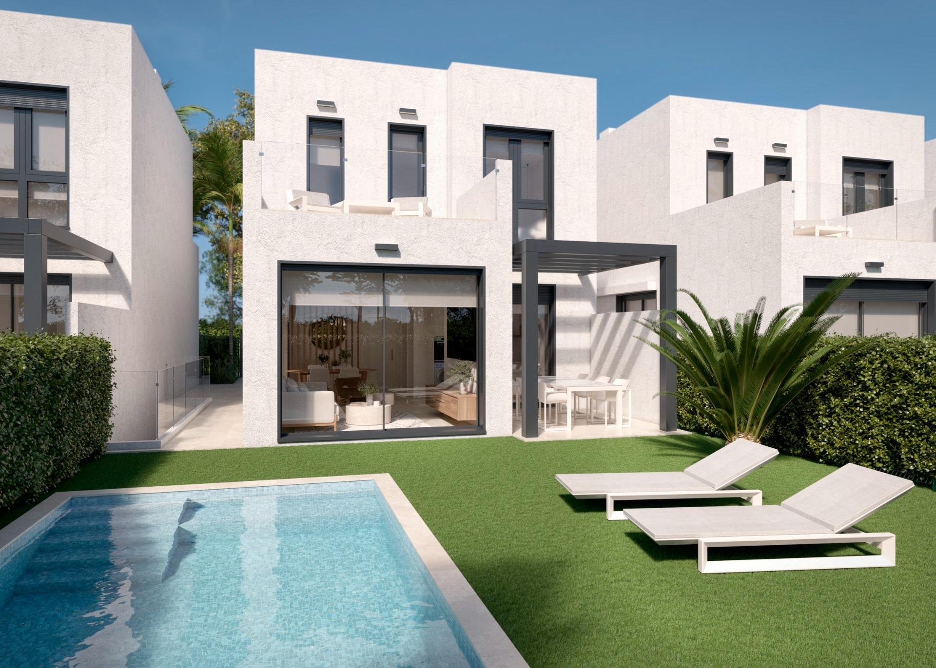 Huvila Torre-Pacheco, Murcia, Espanja 3 makuuhuonetta, 213 m2 No. 195527