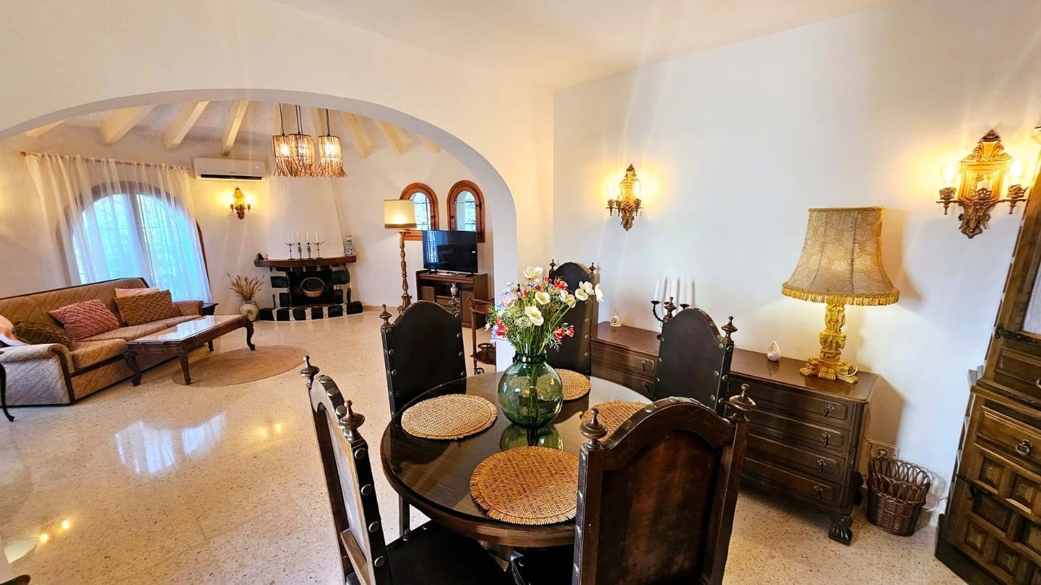 Villa i Calpe, Alicante, Spanien 3 sovrum, 163 kvm. Nr. 180901